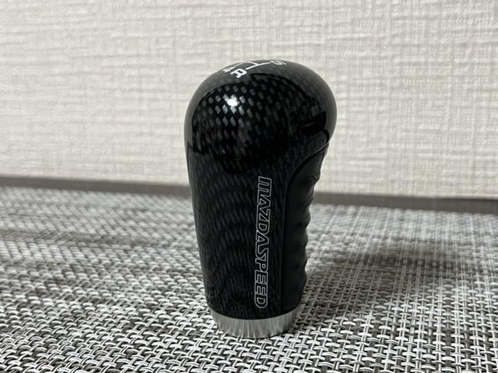 希少 マツダスピード シフトノブ 5速用 カーボンデザイン | fahrschule