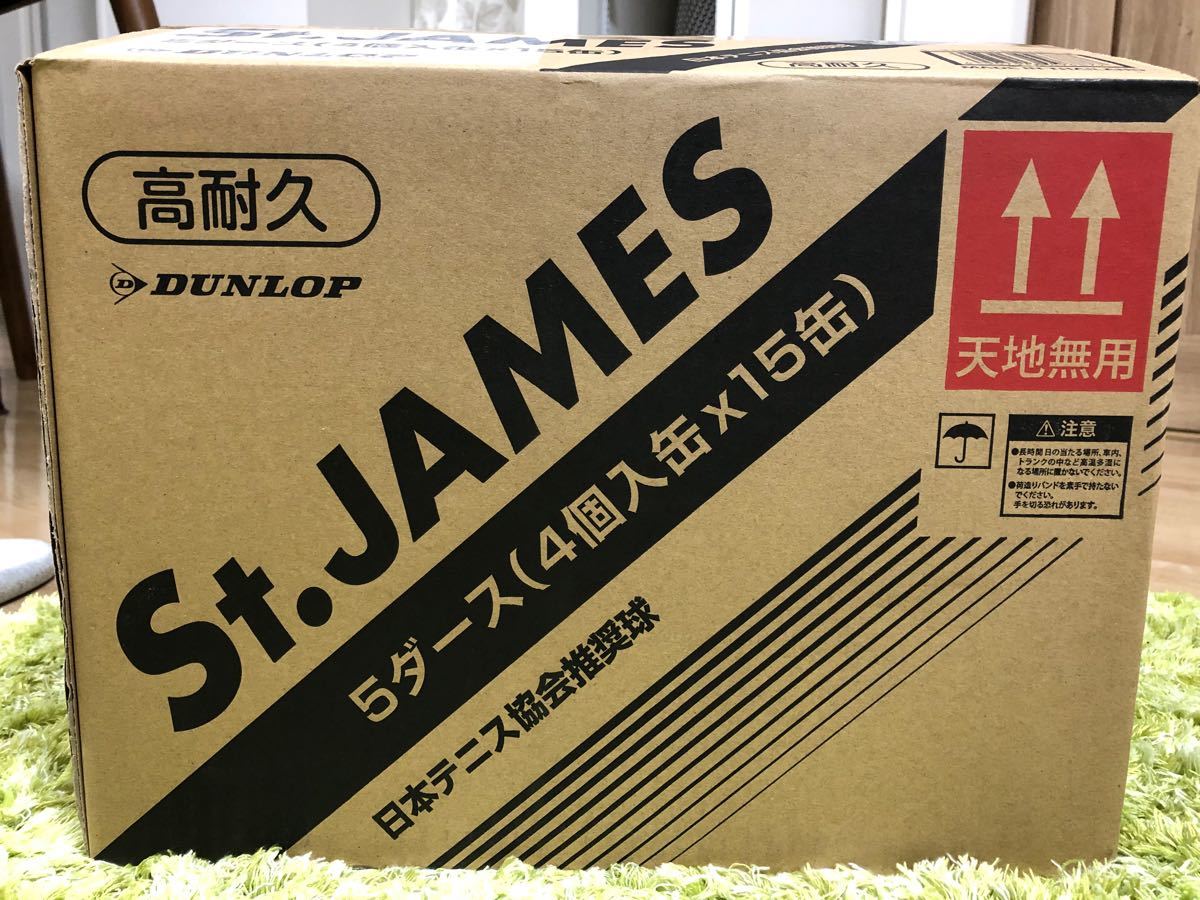 St.JAMES(セントジェームス)（15缶/60球) テニスボール jordansliquors.com