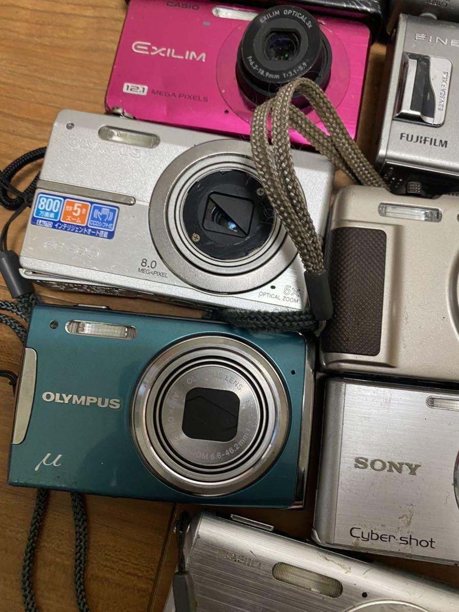 デジタルカメラ Canon SONY Nikon OLYMPUS CASIO カシオ 31台まとめて売る