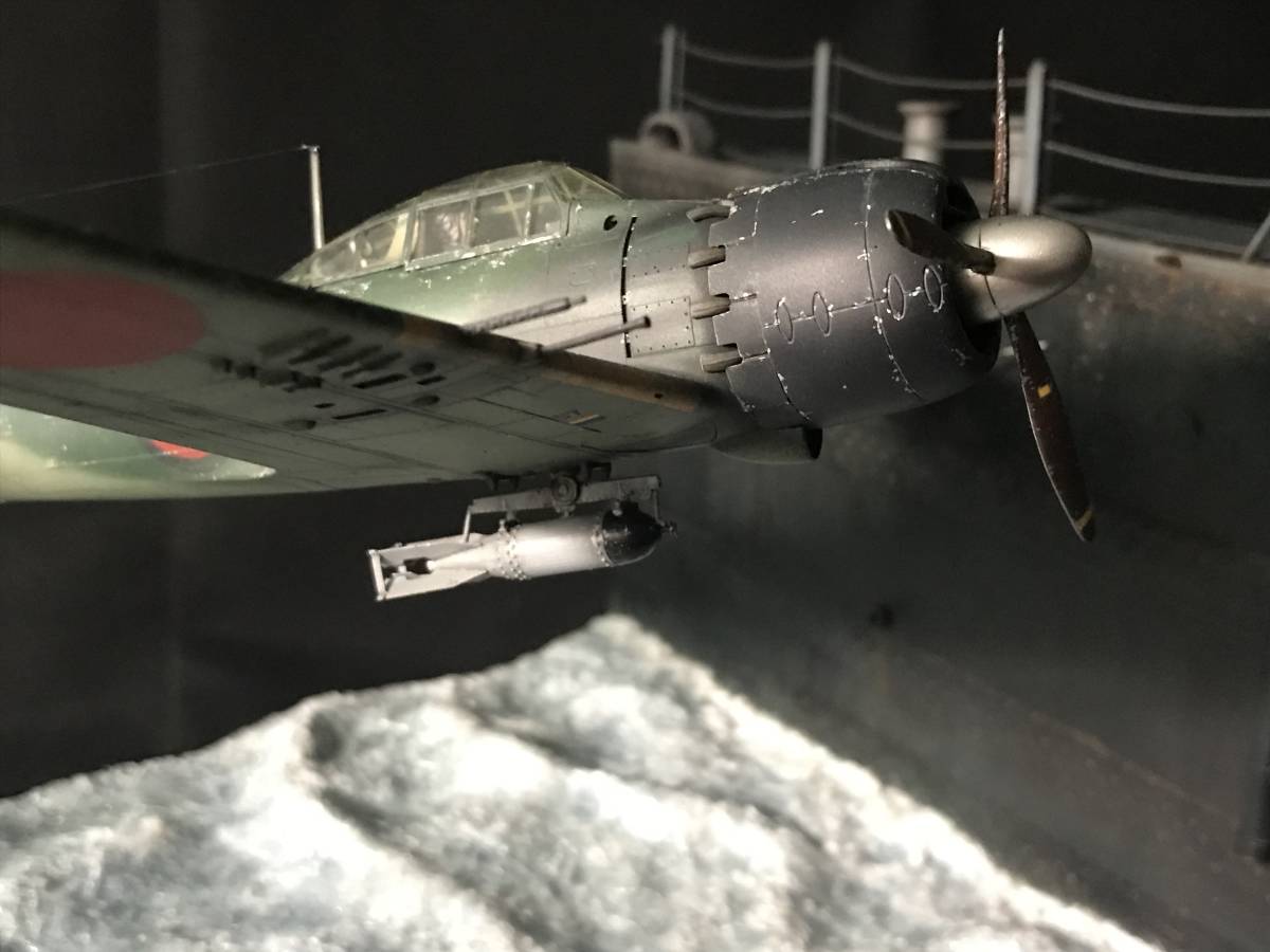 Yahoo!オークション - 1/48 零戦 完成品 ジオラマ Yahoo!オークション - 1/48 零戦 完成品 ジオラマ