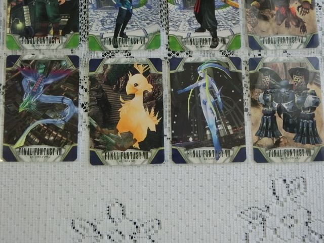  Final Fantasy 8 карта FINAL FANTASY VIII 40 вид ( внутри kila карта 3 вид ) герой дизайн /....1999 SQUARE FFVIII BANDAI