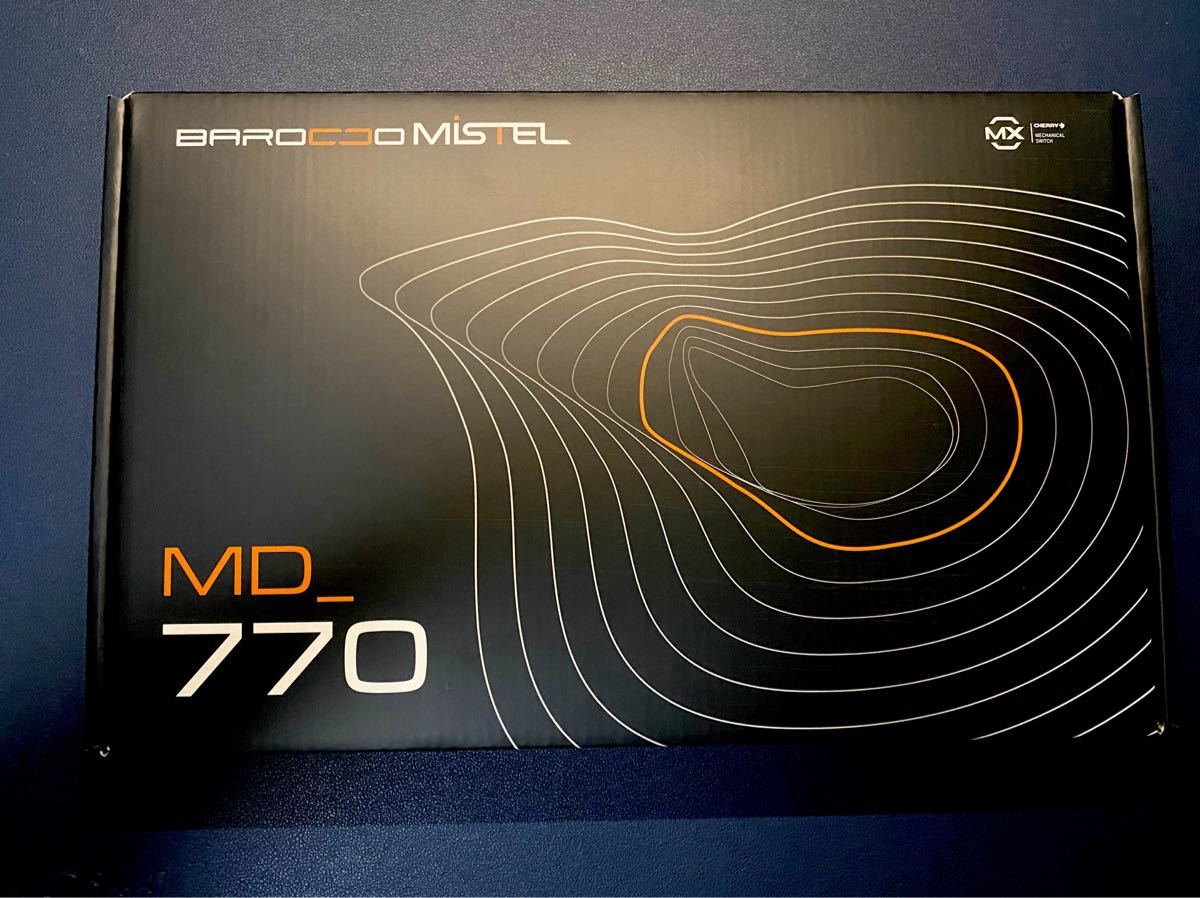 MISTEL MD770-PJPPDBBA1 Cherry MX 静音赤軸 有線 左右分離型