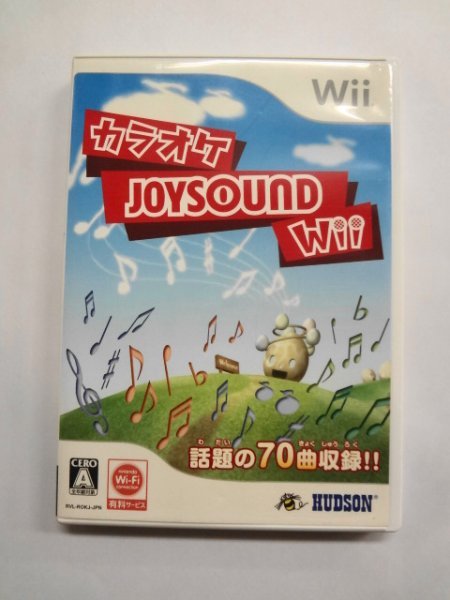 Wii21-111 任天堂 ニンテンドー Wii カラオケ JOYSOUND Wii ハドソン シリーズ レトロ ゲーム ソフト