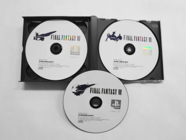 PS21-349 ソニー sony プレイステーション PS 1 プレステ ファイナルファンタジーⅦ 7 レトロ ゲーム ソフト ケース割れあり 取説なし