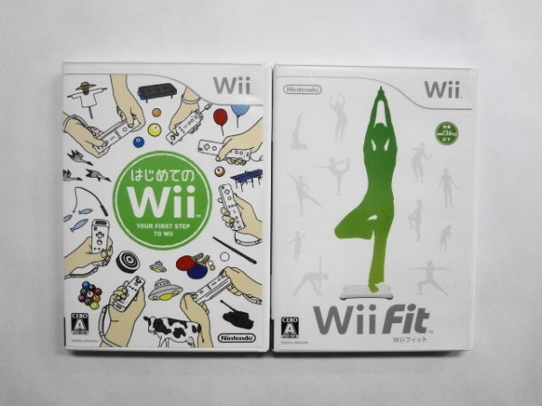 Wii21-115 任天堂 ニンテンドー Wii Wii Fit フィット はじめてのWii セット レトロ ゲーム ソフト