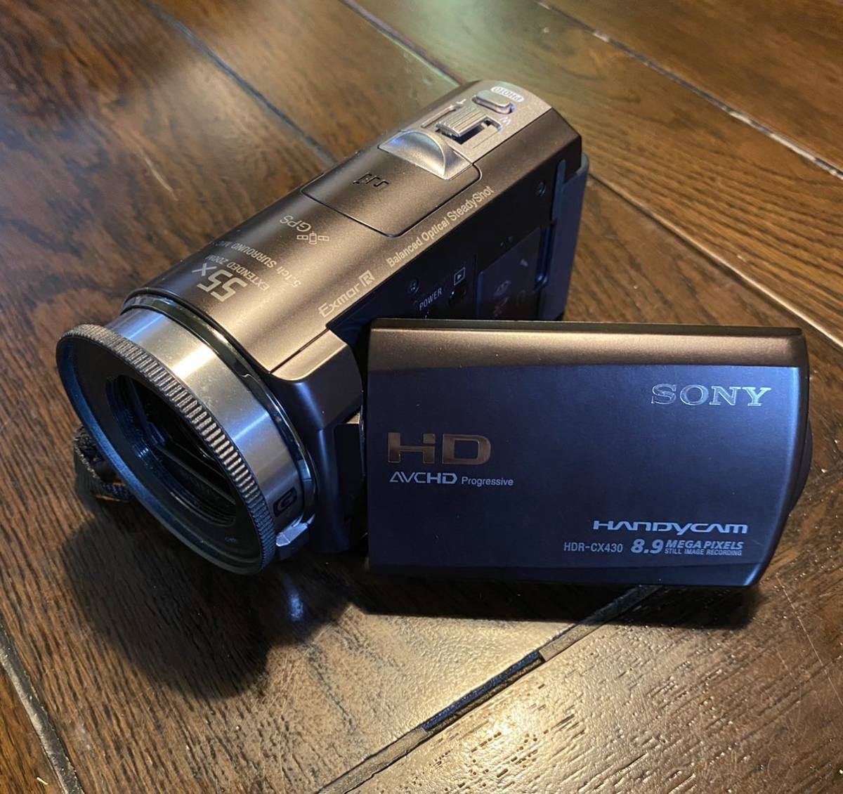 ソニービデオカメラ HDR-CX430V