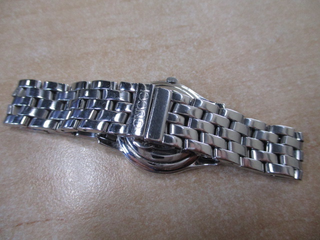 GUCCIグッチ5500L レディース腕時計 クォーツ 新電池交換(女性用 
