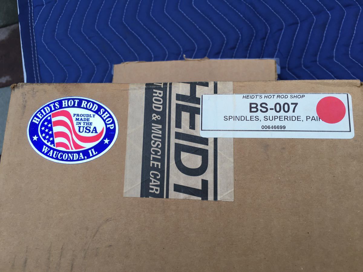 * new goods Heidts company manufactured Mustang Ⅱ Superide spindle product number BS-007 FORD hot rod Street Rod Ford Chevy Dodge 