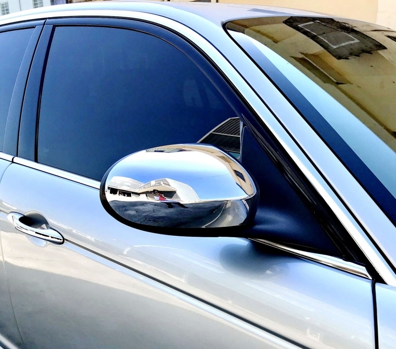  Jaguar for XJ X350 2003-2007 chrome plating side mirror cover door mirror cover 