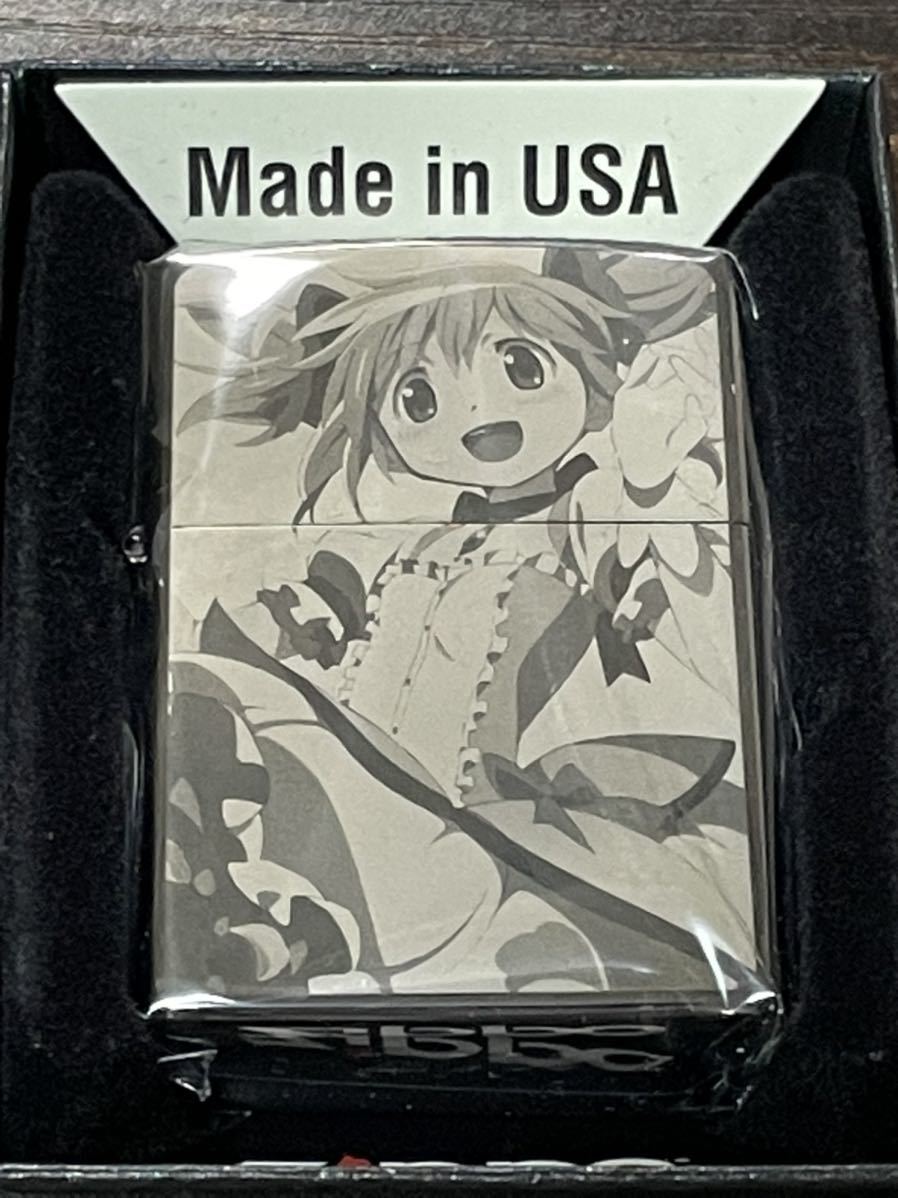 zippo 魔法少女 まどかマギカ 鹿目 まどか まどマギ デットストック 2021年製 アニメ 両面デザイン MADOKA ケース 保証書_画像1