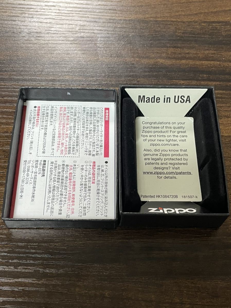 zippo 魔法少女 まどかマギカ 鹿目 まどか まどマギ デットストック 2021年製 アニメ 両面デザイン MADOKA ケース 保証書_画像8