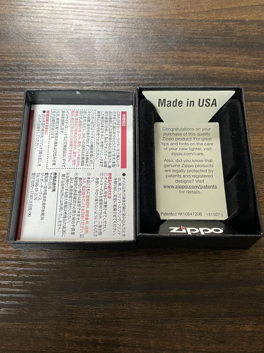 zippo ルパン三世 両面 装飾 Lupin III オールキャスト 2018年製 モンキーパンチ 不二子 次元 五右衛門 ケース 保証書