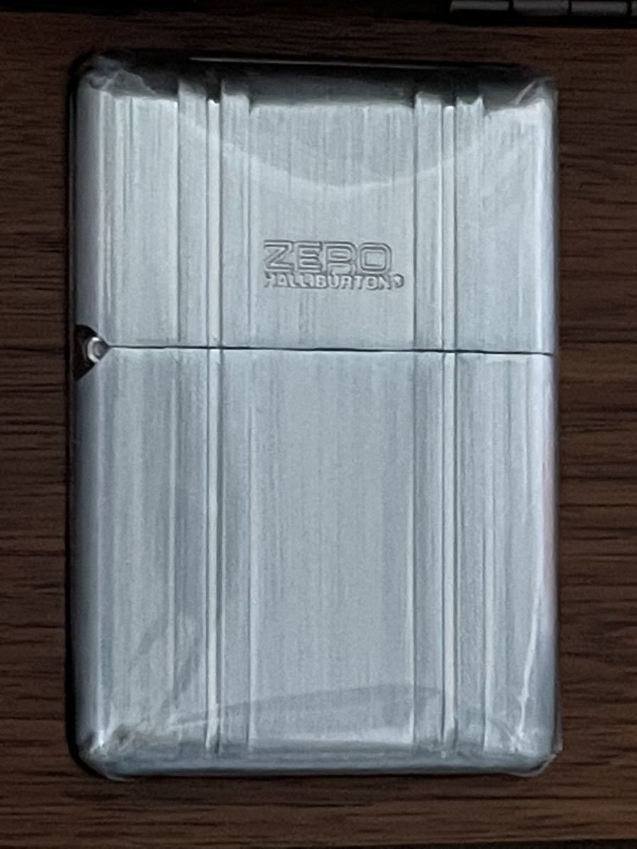 zippo ゼロハリバートン フルメタルジャケット アクア ブルー 希少