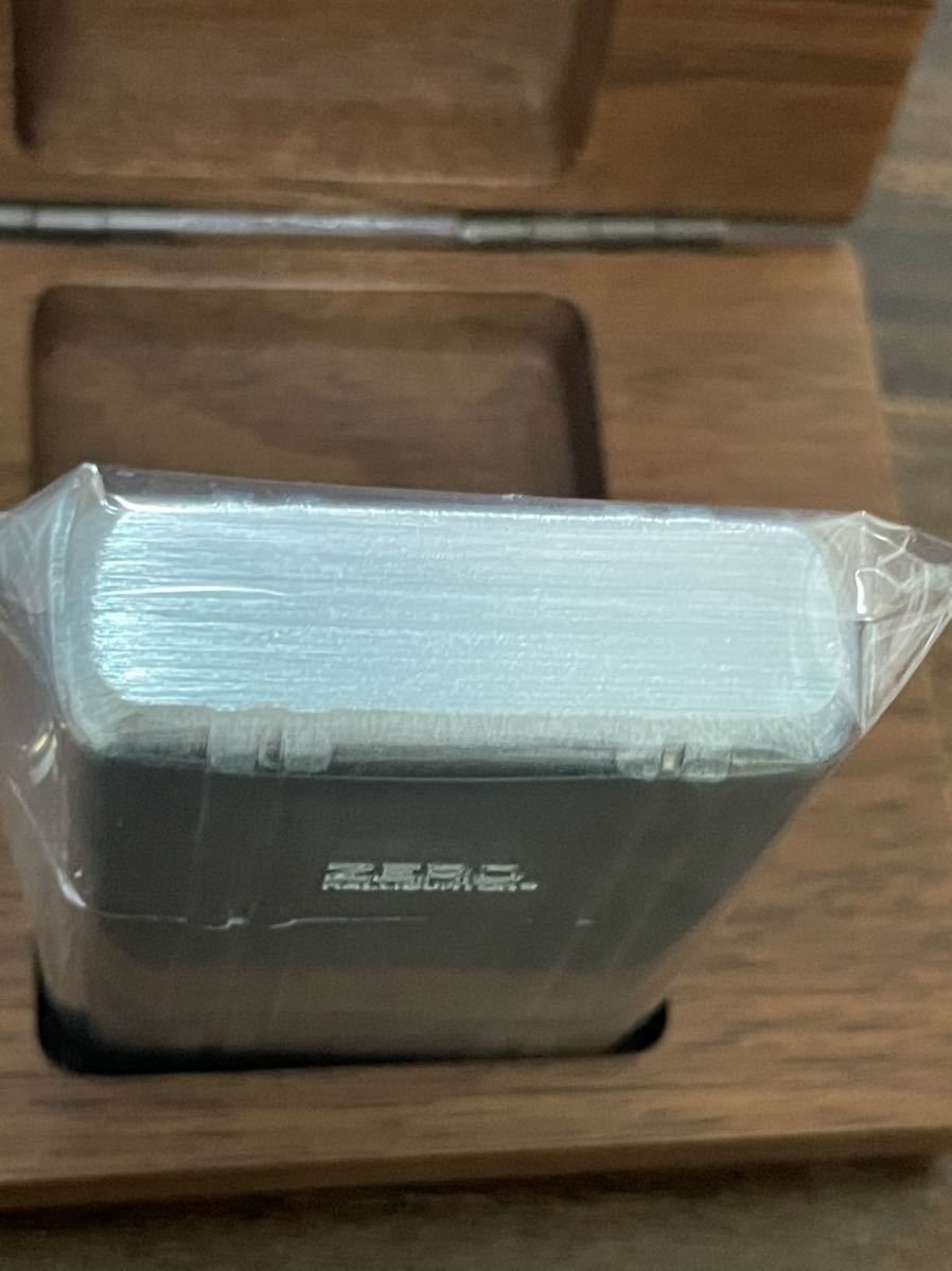 zippo ゼロハリバートン フルメタルジャケット アクア ブルー 希少
