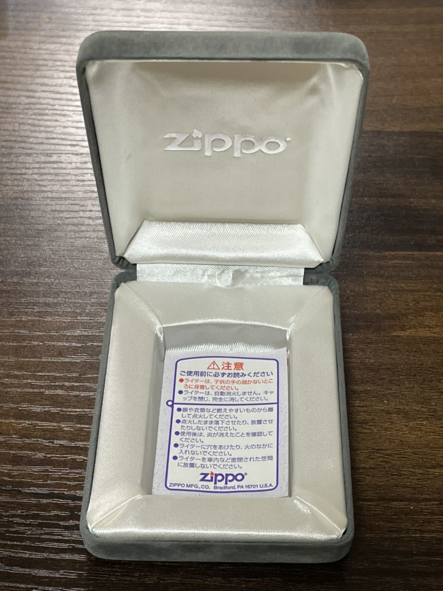 zippo ディープインパクト 金 銀 メタル 立体メタル DEEP IMPACT 2006年製 競馬 シルバー ゴールド メタル ベロアケース 保証書