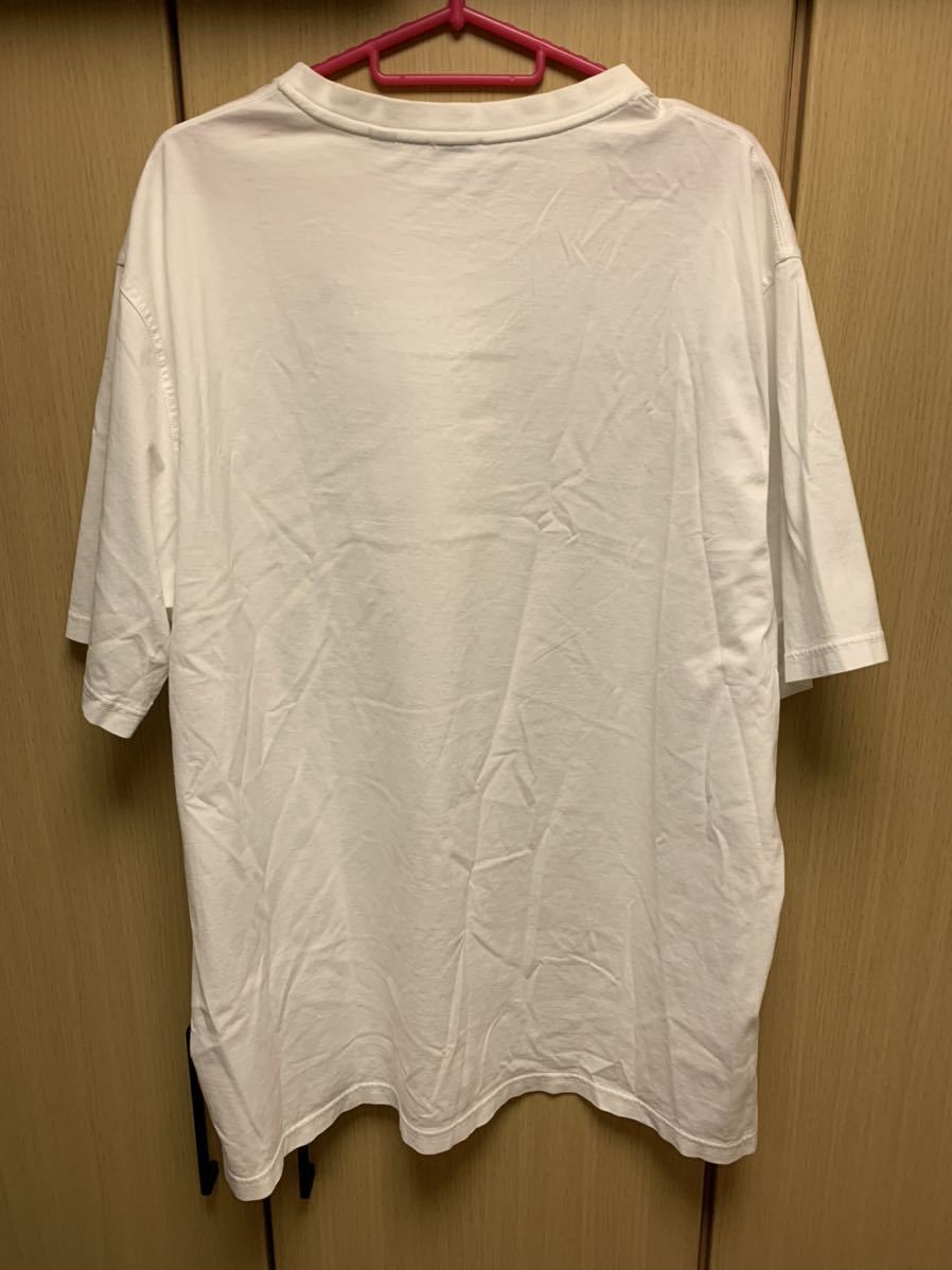 正規 20SS BURBERRY LONDON ENGLAND バーバリー by Riccardo Tisci マルチカラー TB ロゴ Tシャツ 白 XL CNSOUFOU1QUA 8032186_画像3