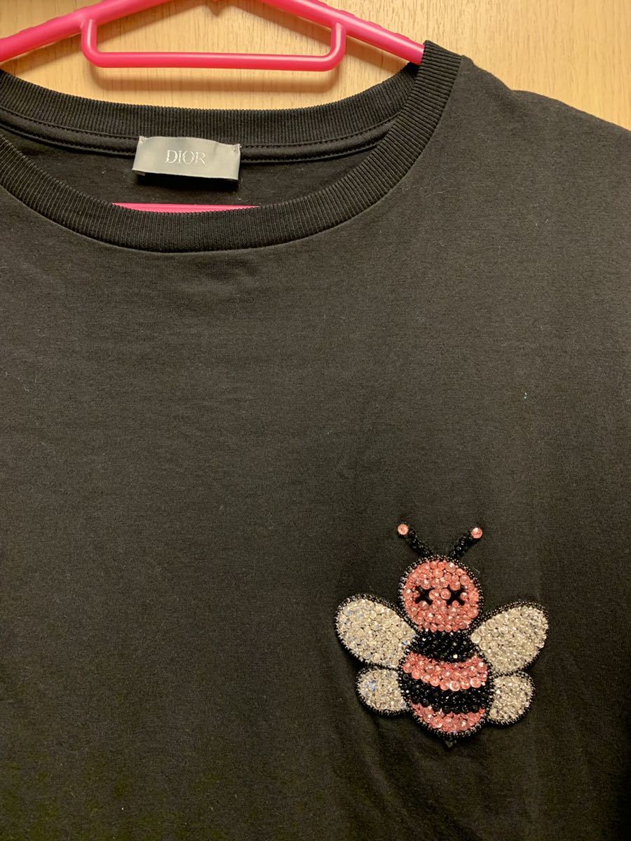 DIOR KAWS カットソー 蜂 bee Tシャツ ディオール カウズ-