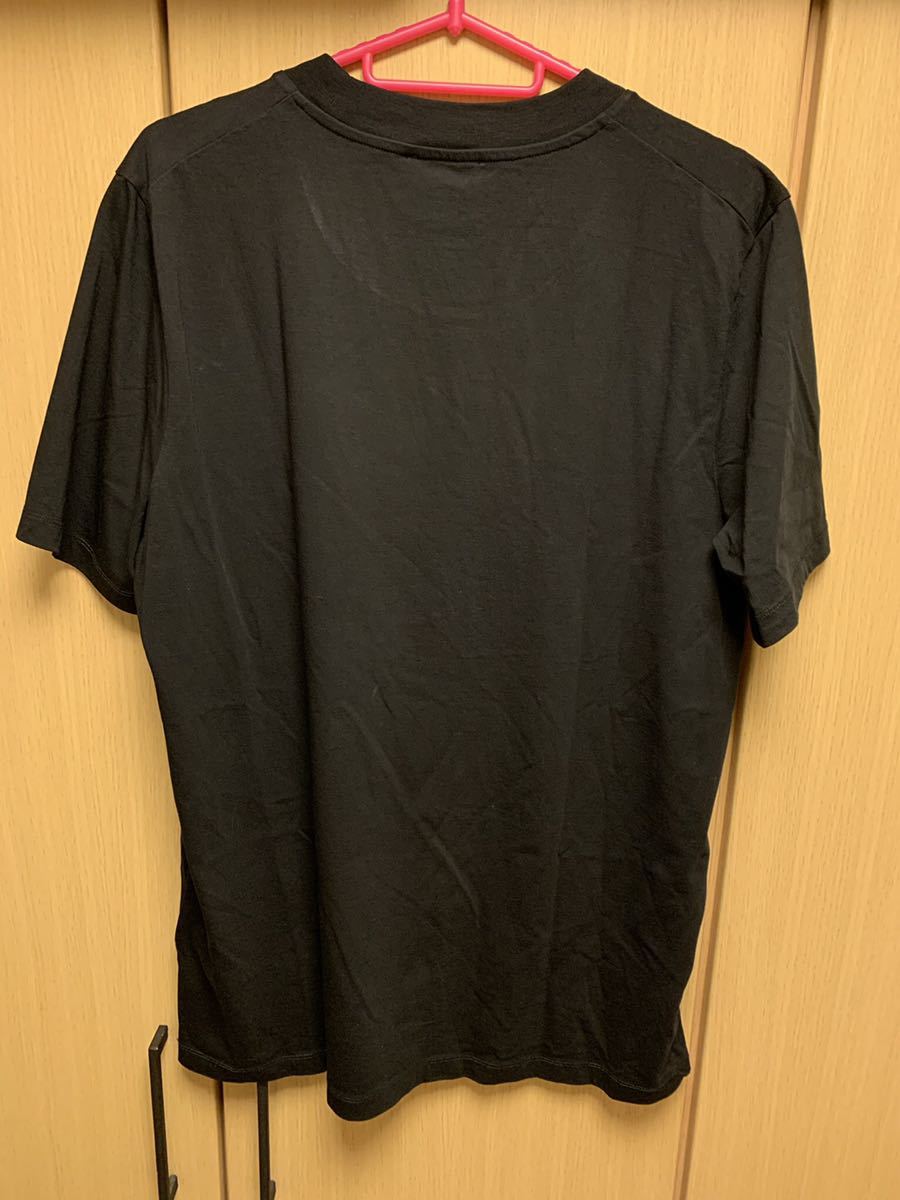 正規 未使用 21SS JIL SANDER ジルサンダー クルーネック プレーン Tシャツ カットソー 黒 M JSMS706020 MS247308_画像4