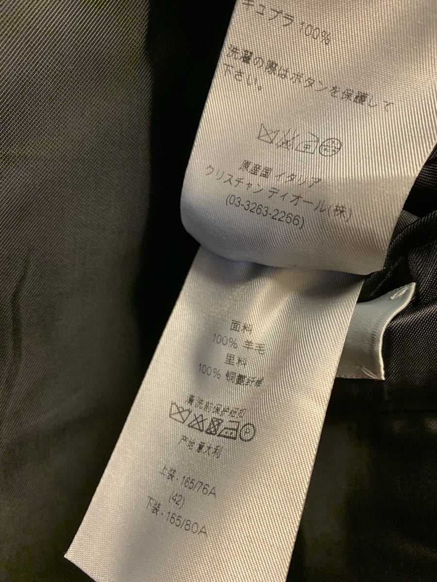 正規 18AW Dior Homme ディオールオム KRIS VAN ASSCHE クリスヴァンアッシュ 2B テーラードジャケット 紺 42 364C263M2158