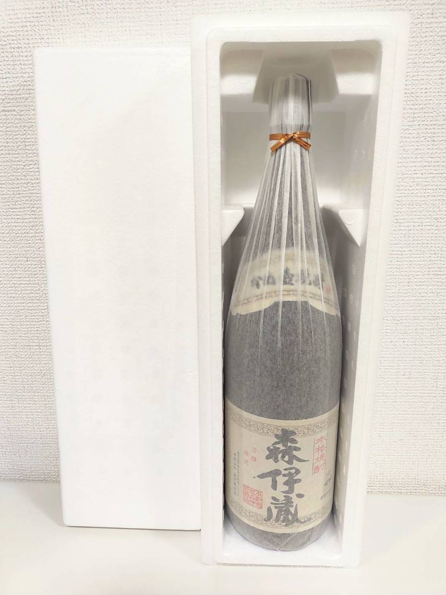 F-7255 森伊蔵 4月受取分 1800ml 25度 和紙付 かめ壺焼酎 本格焼酎 芋