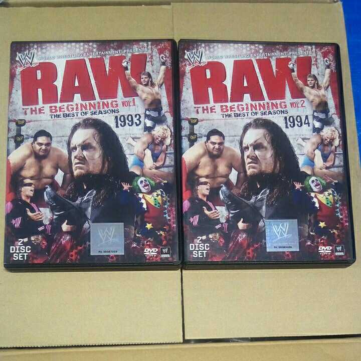 注目 WWE：ECW・ライズ・アンド・フォール DVD（日本盤、2DVD、未開封