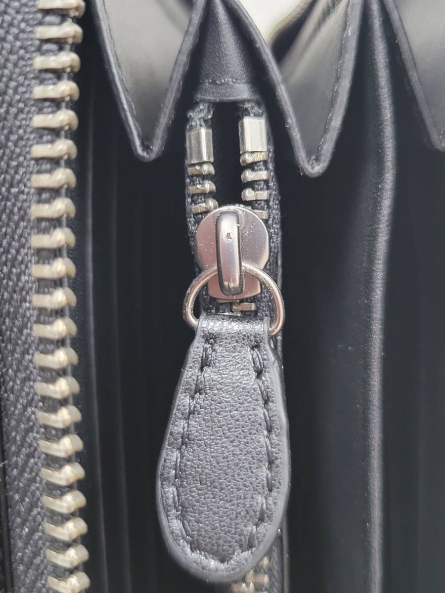 COACH 長財布 トラベルオーガナイザー セカンドバック グレー【訳あり