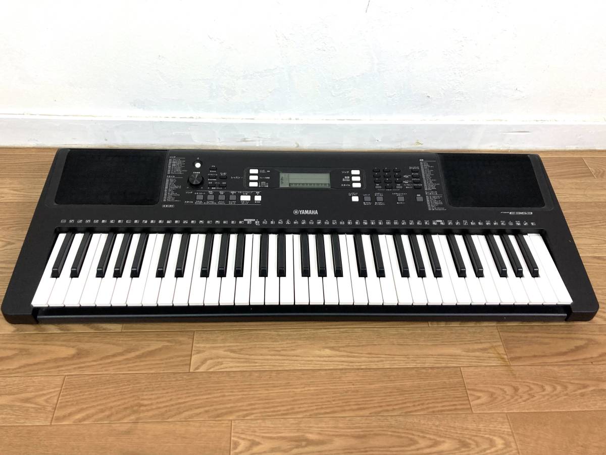 ヤフオク! - 【1円スタート】YAMAHA 電子キーボード PSR-E3...