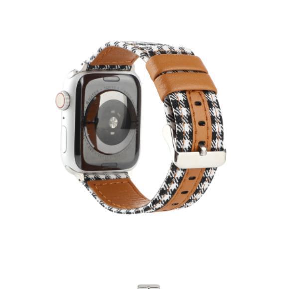 477円 国内即発送 Apple Watch 即納 全サイズ対応 レザーベルト グレー 灰色