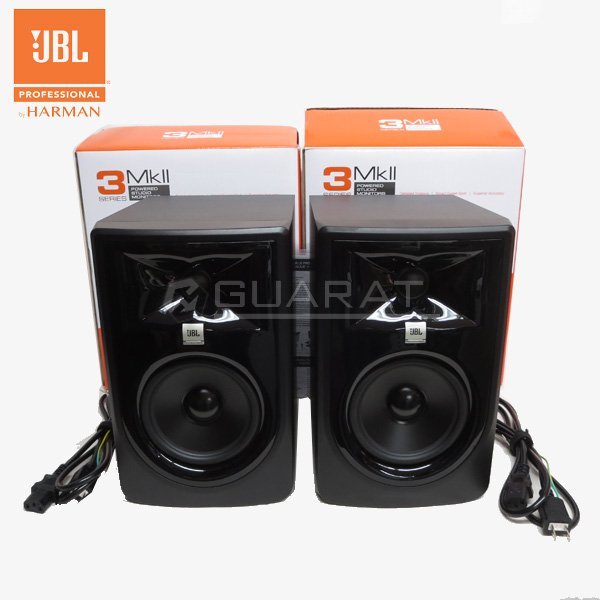 未使用品 JBL PROFESSIONAL 305P MkⅡ パワードモニタースピーカー