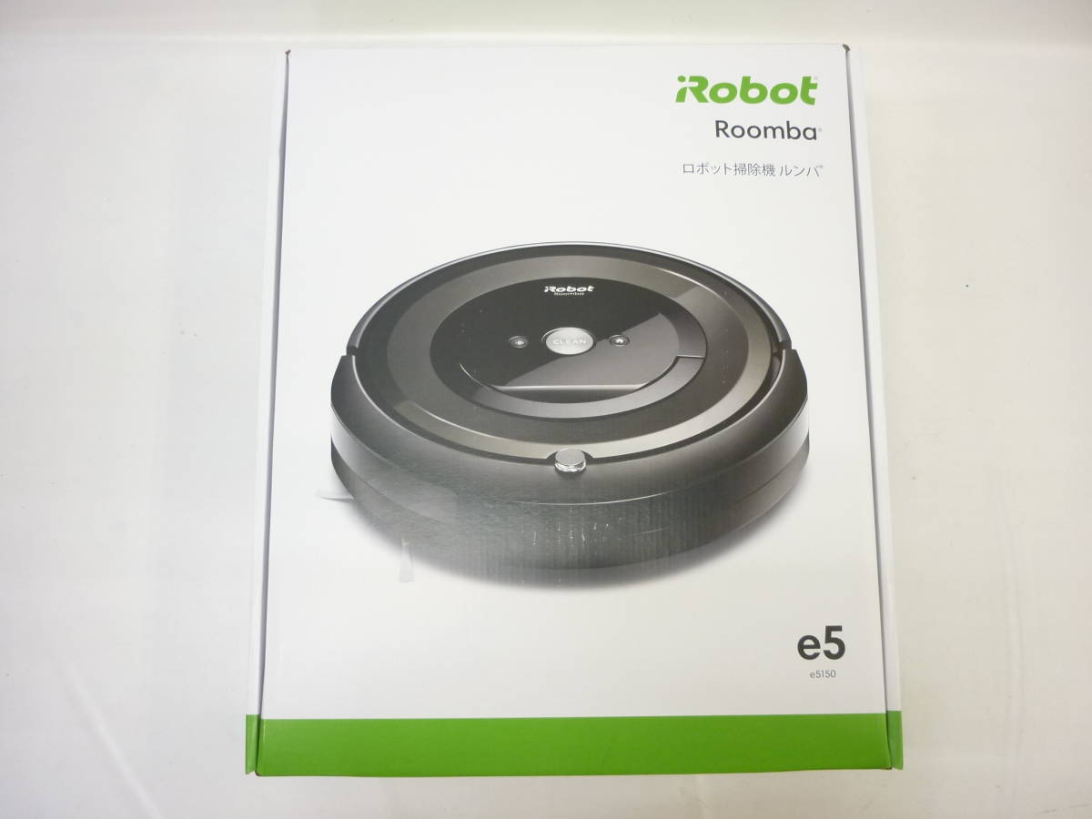 K5612 iRobot Roomba e5 ロボット掃除機 ルンバ e5150 ブラック 未使用