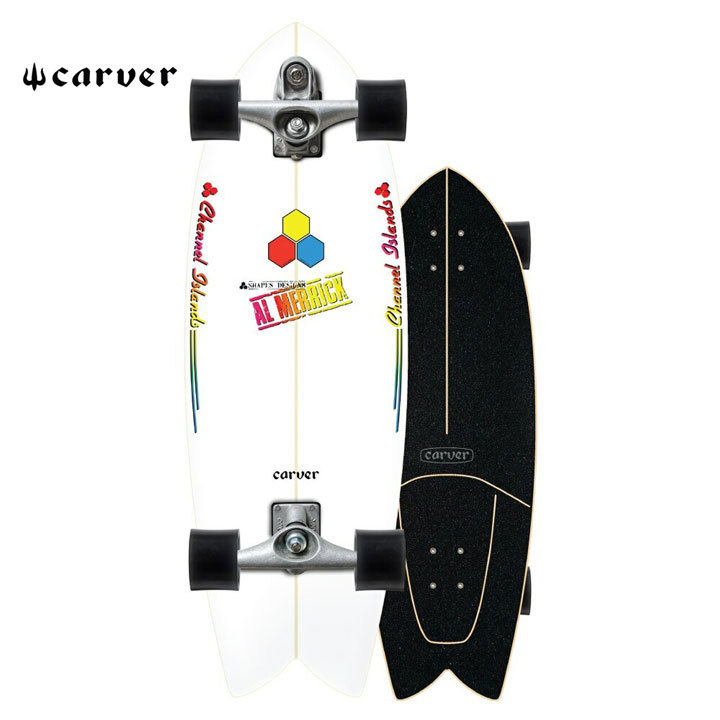 ★超人気ブランド★ スケートボード スケボー カーバー Carver 29.25 CI Fishbeard Surfskate Complete C7 cv2925cif_画像1