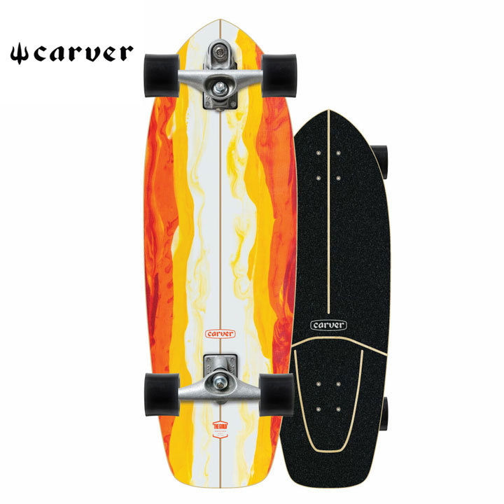 ★超人気ブランド★ スケートボード スケボー カーバーCarver 30.25Firefly Surfskate Complete C7 cv3025f