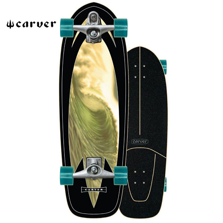 ★超人気ブランド★ スケートボード スケボー カーバーCarver 31.25 Super Slab Surfskate Complete C7 cv3125ss_画像1