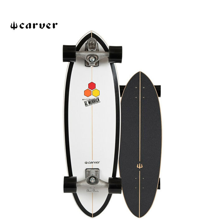 ★超人気ブランド★ スケートボード スケボー カーバー Carver 31.75 CI Black Beauty Surfskate Complete C7 cv3175cibb