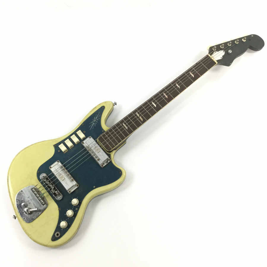 Yahoo!オークション - 日本製 ビザールギター クリーム/グリーン Yahoo!オークション - 日本製 ビザールギター クリーム/グリーン