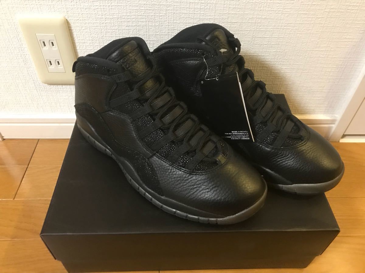 ナイキ エアジョーダン 10 レトロ OVO NIKE AIR JORDAN 10 RETRO OVO 新品未使用 黒タグ 国内正規品 渡邊 ドレイク トロントNBA八村