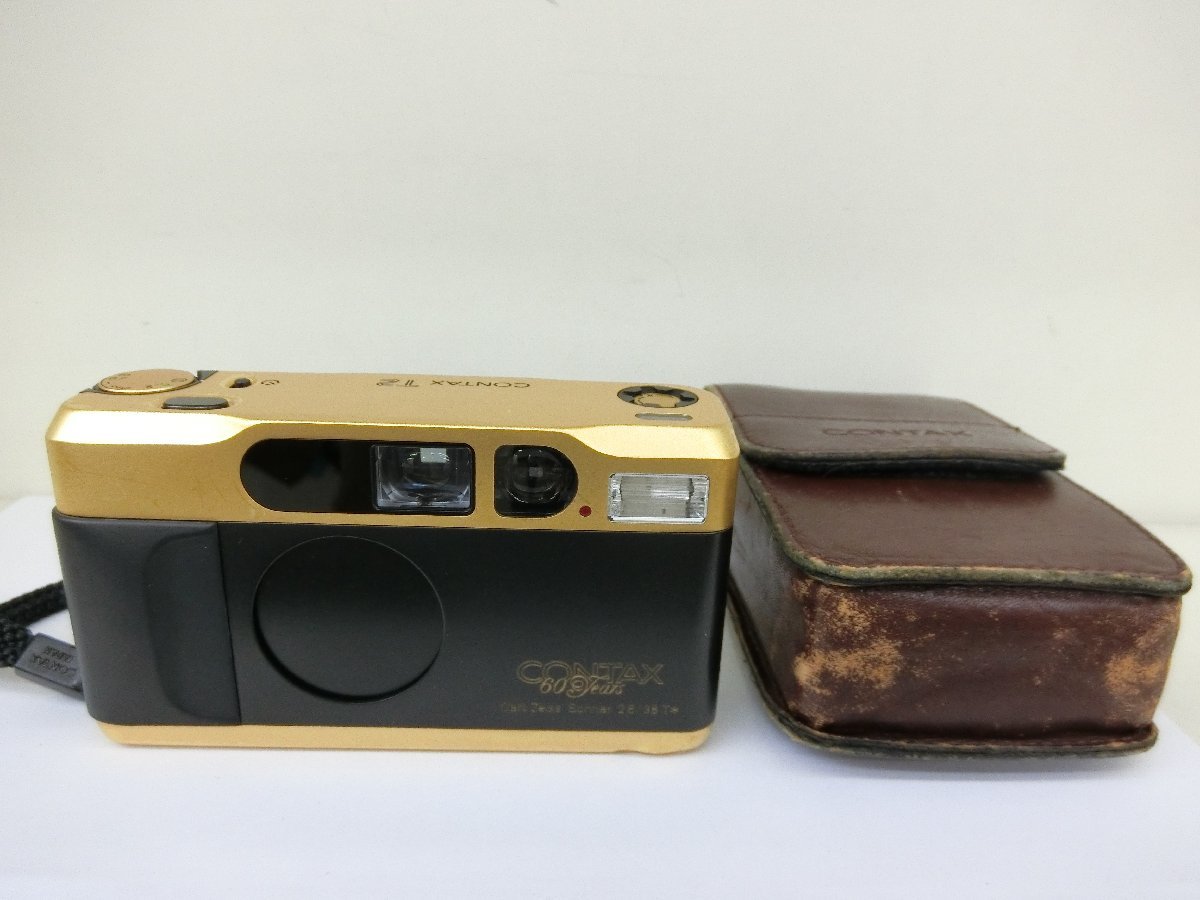 コンタックス CONTAX カメラ T2 60years　60周年記念モデル　中古 ジャンク G4-24◎_画像1