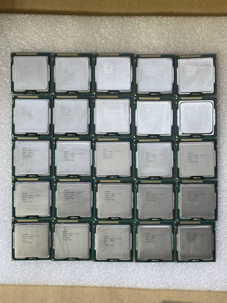 INTER CPU CORE i3-2120 25枚セット BIOS確認済 品