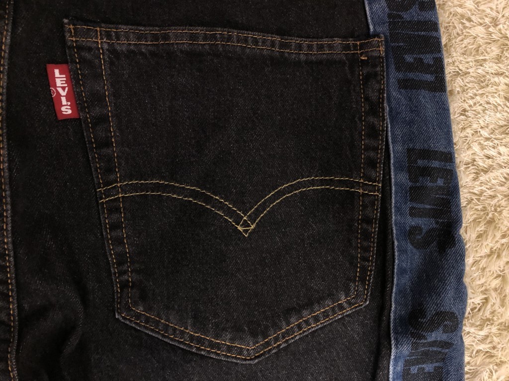 美品◆LEVIS リーバイス サイドライン　HI-BALL　デニムパンツ ジーンズ 　W36　ビッグE_画像7