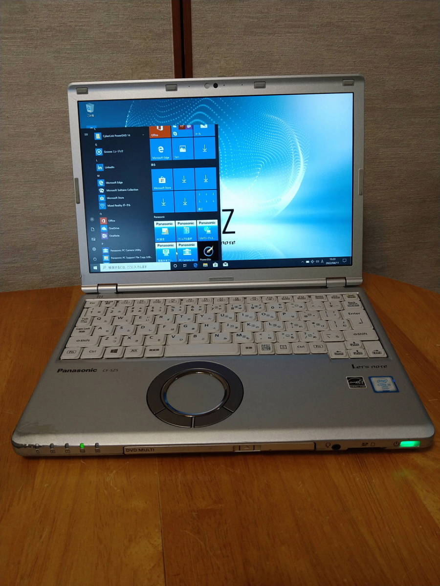 Let's Note CF-SZ5 DVDドライブ付 MEM4GB/HDD320GB/WIN10PRO64BIT