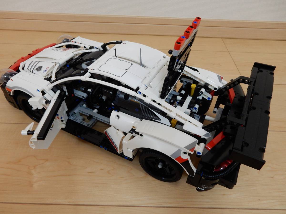 レゴ テクニック ポルシェ 911 RSR 42096 組立品 シール未使用 www