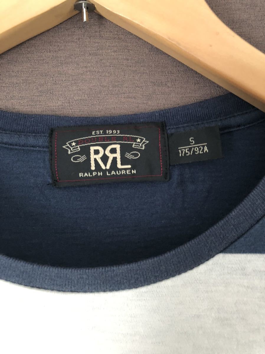 RRL ダブルアールエル　ボーダーTシャツ 半袖 カットソー Sサイズ_画像2