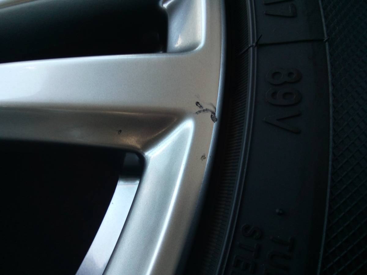 スバル インプレッサ純正 ハイグロス 7jー17 100/5H ET48 205/50r17 スバル インプレッサ純正 ハイグロス 7jー17 100/5H ET48 205/50r17