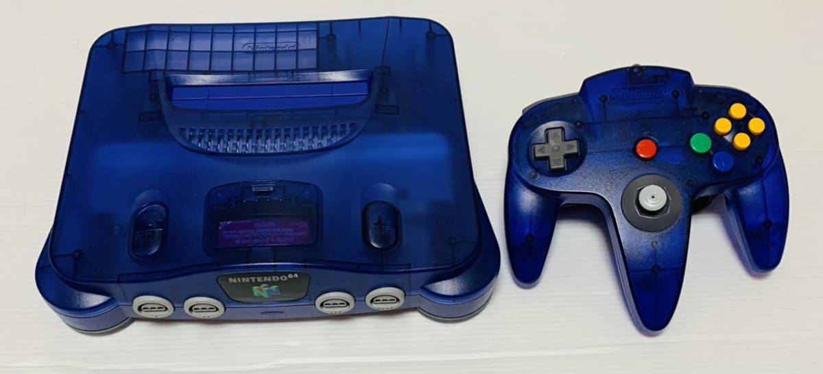 NINTENDO64本体 ミッドナイトブルー( 良品) ccorca.org