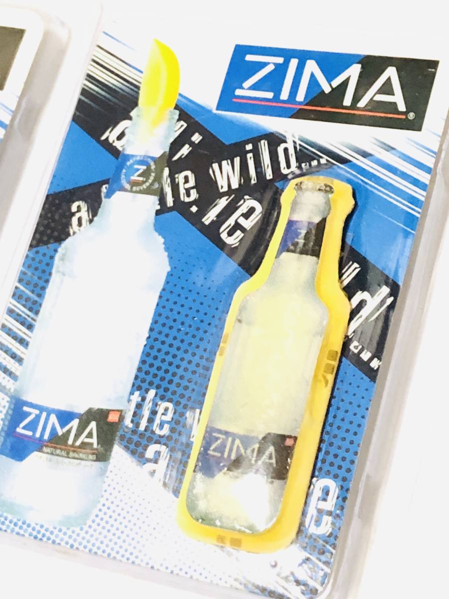 非売品 新品 ZIMA ジーマ オリジナル ラメシール×3枚 携帯ステッカー×2 ...