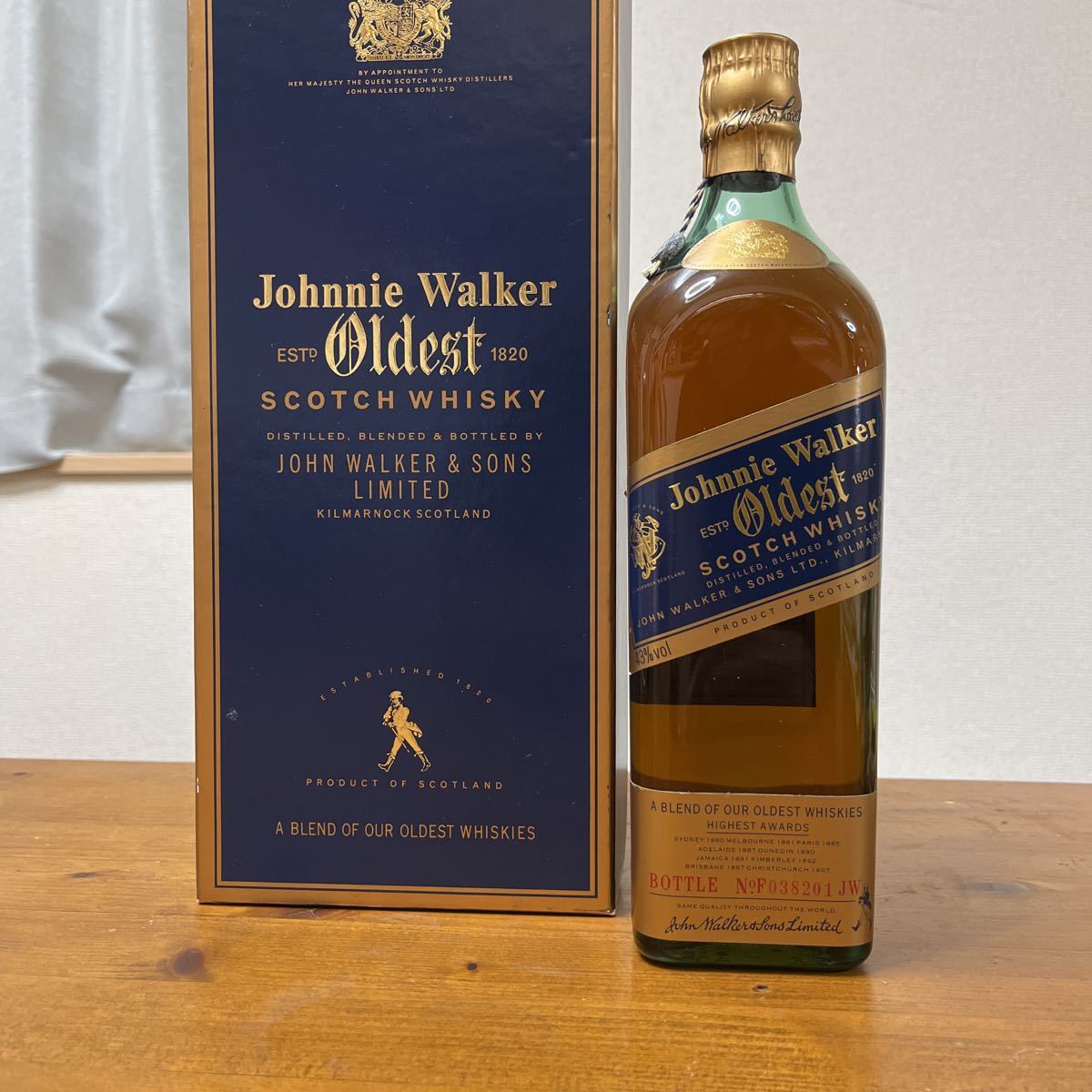 ジョニーウォーカー ブルーラベル オールデスト 古酒