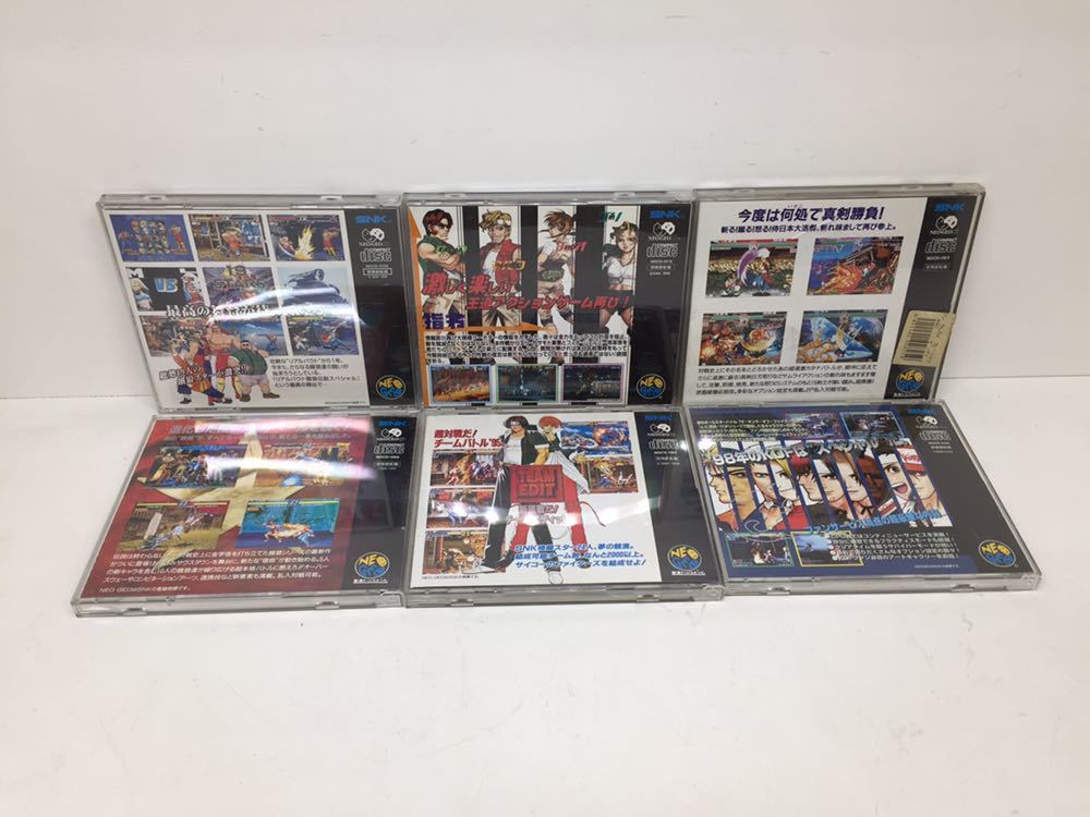 ジャンク品】ネオジオCD ソフトまとめ売り 6本メタルスラッグ2 リアル