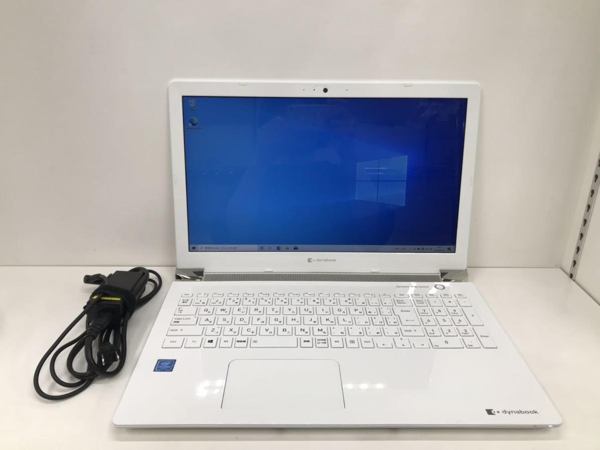 東芝 TOSHIBA dynabook P1-T4LP-BW Windows10 Celeron CPU 4205U 1.80