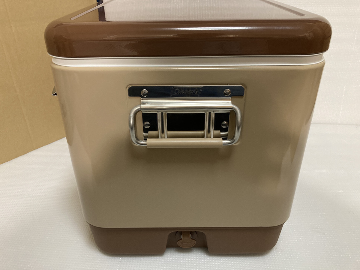 Coleman コールマン 54QT スチールベルトクーラー バターナッツ