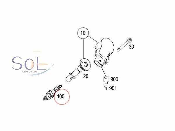 ベンツ R129 R230 W251 ダブルプラチナ スパークプラグ 16本セット(1台分) BOSCH製 SL500 R500 0041591903 FR8DPP33+ 0242230500_画像2